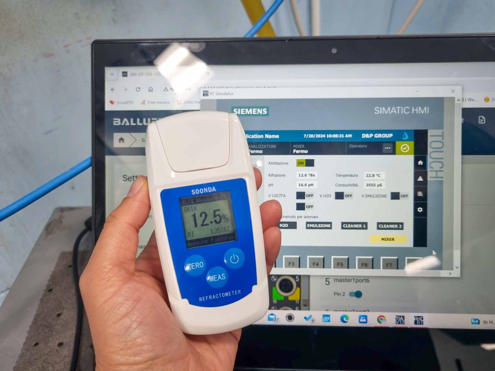 Green Product Line: LDS automatic coolant management scanner and software