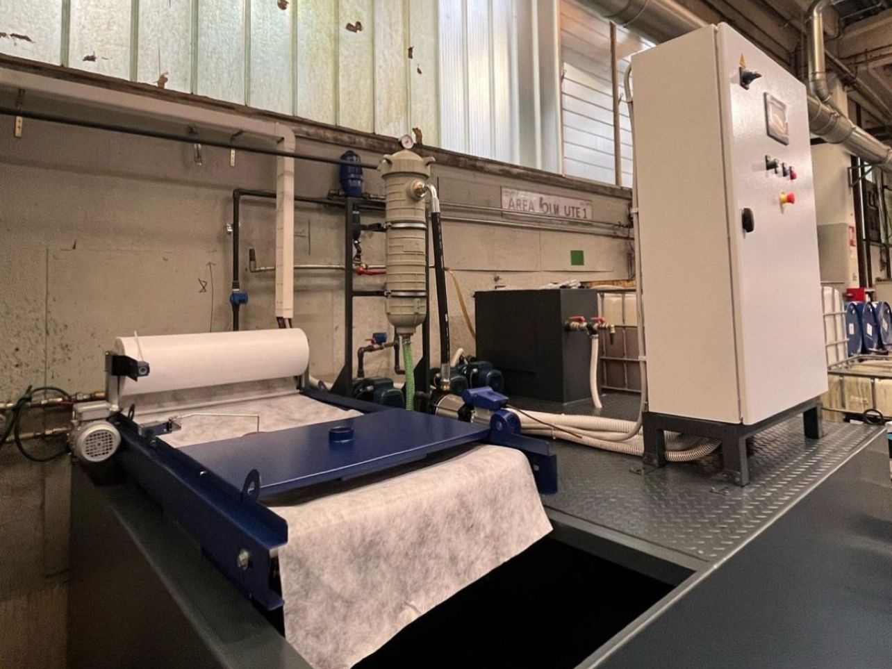 LRS4.0 Coolant Management System Installation in a customer's machine shop