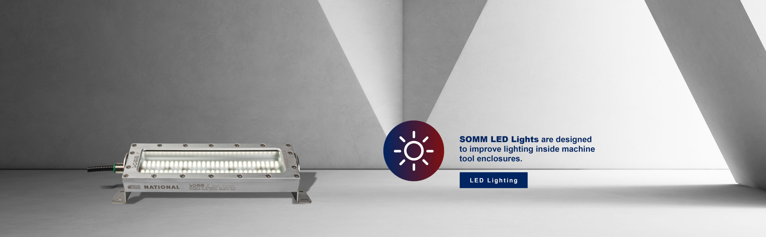 LED lighting page header